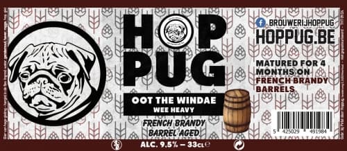 Oot the Windae Wee Heavy French Brandy Barrel Aged