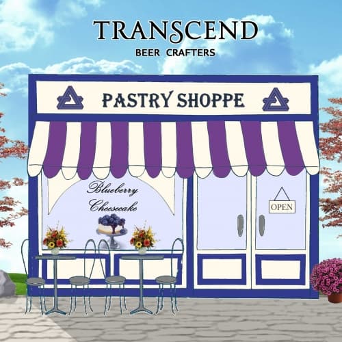 Pastry Shoppe - Blueberry Cheesecake
