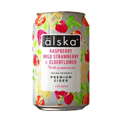 Älska Raspberry Wild Strawberry & Elderflower