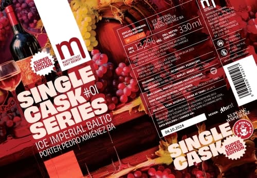 Single Cask #1 - Ice Imperial Baltic Porter Pedro Ximenez Barrel Aged