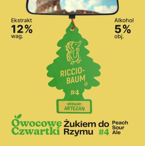 Owocowe Czwartki #4: Żukiem Do Rzymu