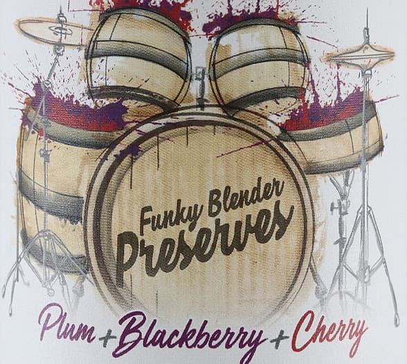 Funky Blender Preserves: Plum + Blackberry + Cherry