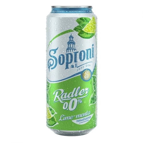 Soproni 0.0% Radler Lime-menta