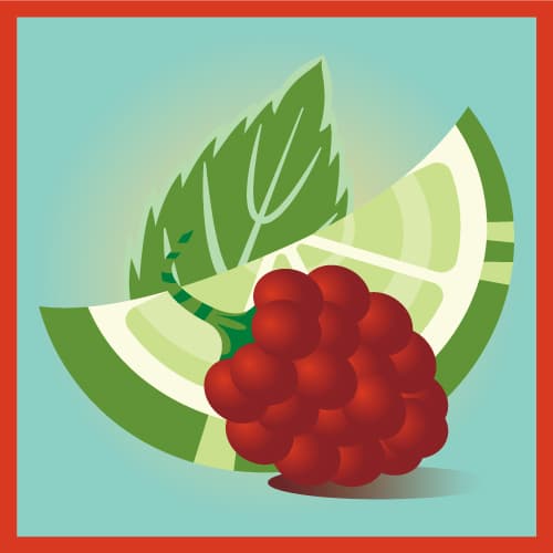 Beer Cocktail: Raspberry Mojito
