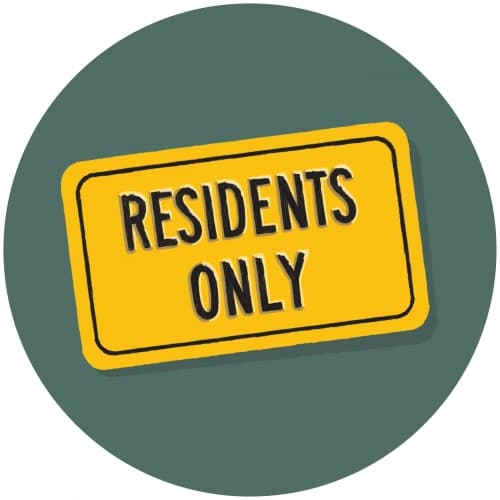 Residents Only