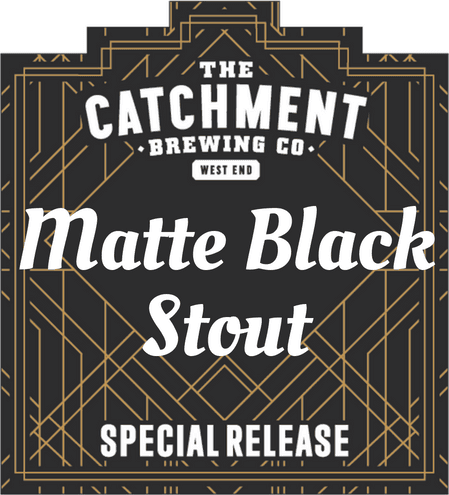 Matte Black American Stout
