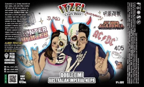 DOBLE EIMI AUSTRALIAN IMPERIAL NEIPA EDICION 2024