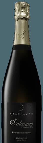 Esprit de Solemme Noir et Blanc Brut Nature Champagne Premier Cru