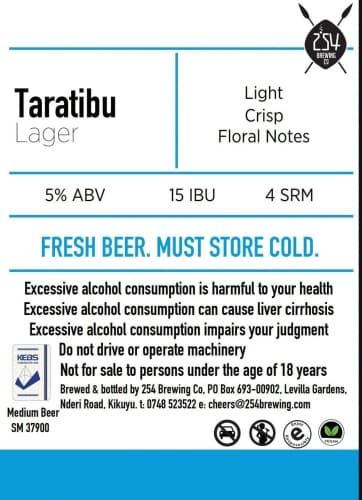 Taratibu Lager