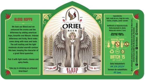 Oriel Blond Hoppy