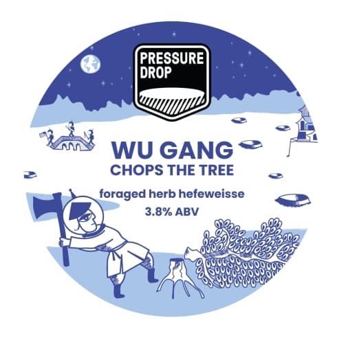 Wu Gang Chops The Tree