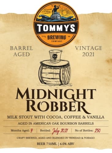 Midnight Robber Barrel Aged - Vintage 2021