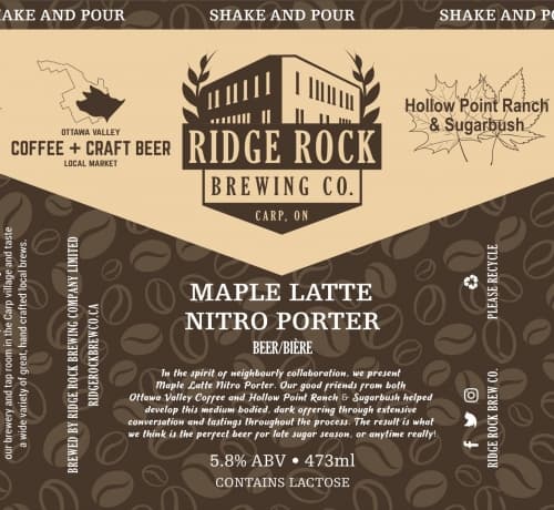 Maple Latte Nitro Porter