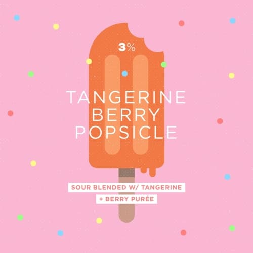 Tangerine Berry Popsicle
