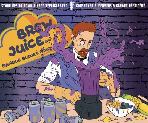 BREW JUICE Mangue, Bleuet, Mandarine
