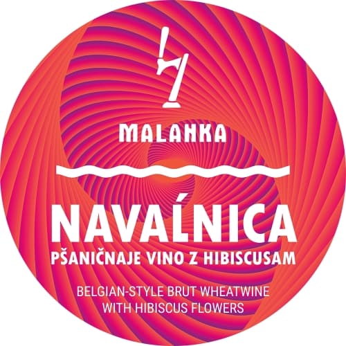 Navaĺnica: pšaničnaje vino z hibiscusam