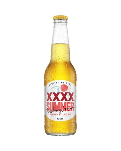 XXXX Summer Bright Lager Raspberry Lemonade