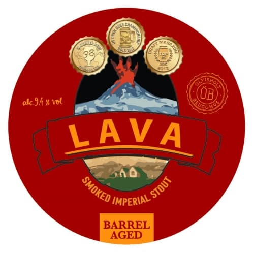 Lava Smoked Imperial Stout Barrel Aged