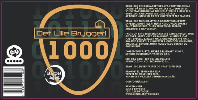 Bryg 1000 Barrel Aged