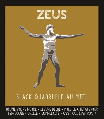 Zeus - Black Quadruple au miel de châtaignier