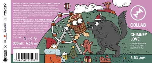 MONYO x We Love Budapest x Szomjas Farkas - Chimney Love