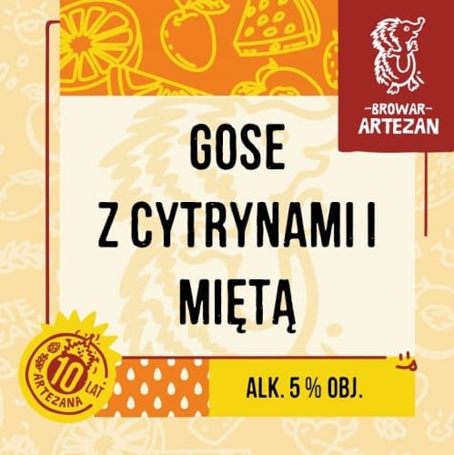 Gose Z Cytrynami I Miętą