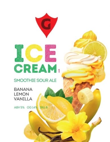 ICE CREAM 1 | banana • lemon • vanilla