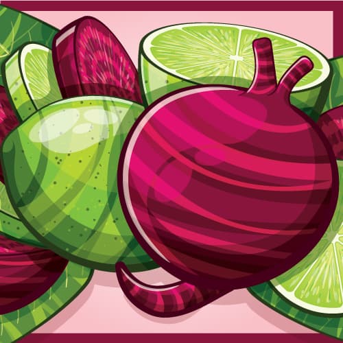 Fruit Expo: Beetroot And Lime Berliner Weisse
