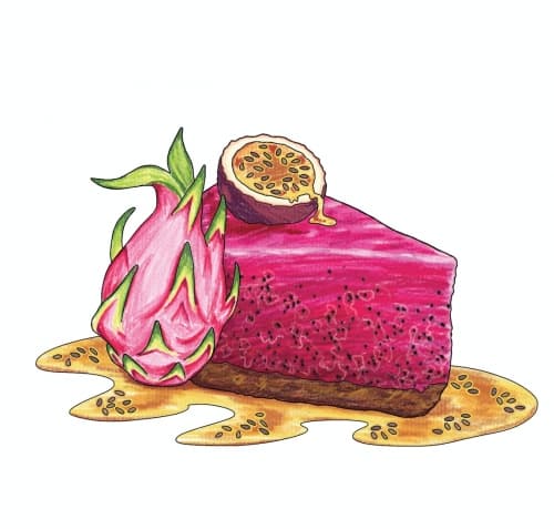 Dragonfruit Pie