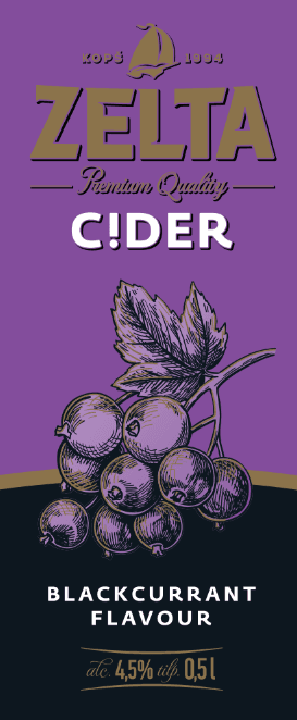 Zelta Cider | Blackcurrant