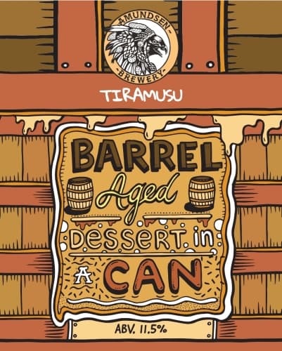 Barrel Aged Dessert In A Can - Tiramisu