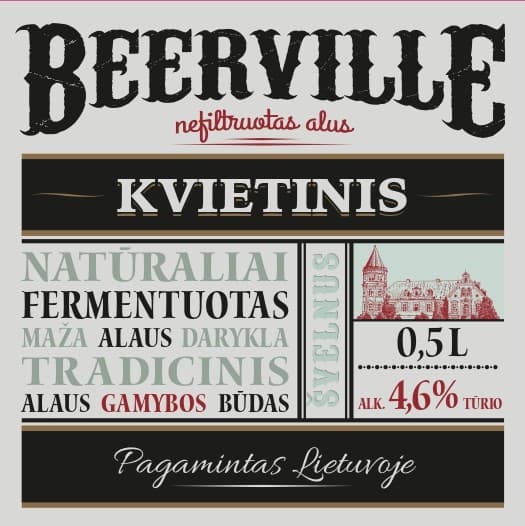 Beerville Kvietinis / Kviešu Alus / Wheat