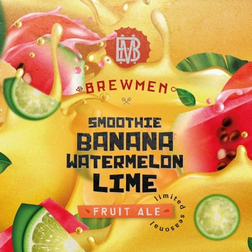 Smoothie Banana Watermelon Lime