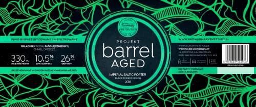 Barrel Aged Projekt: Imperial Baltic Porter Black Forest Kirsch BA