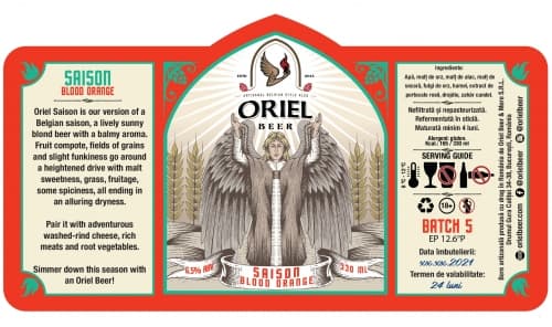 Oriel Saison Blood Orange