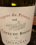 Vigne du Prieuré Côtes du Rhône Blanc