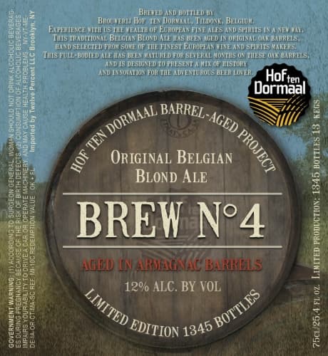 Barrel Aged Blonde - Armagnac