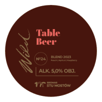 WILD#24 Table Beer Blend 2023 Peach Apricot Raspberry