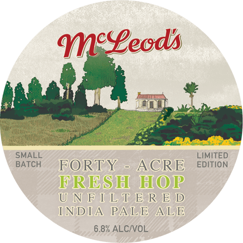 Forty Acre Fresh Hop Unfiltered IPA