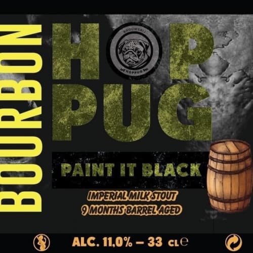 Hoppug Paint It Black Bourbon