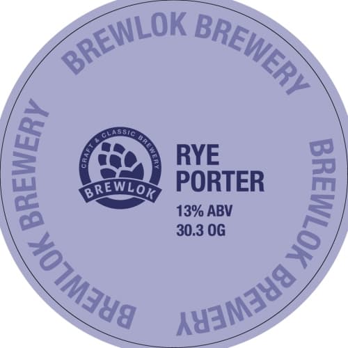 BA Imperial Rye Porter Sib Fest Batch