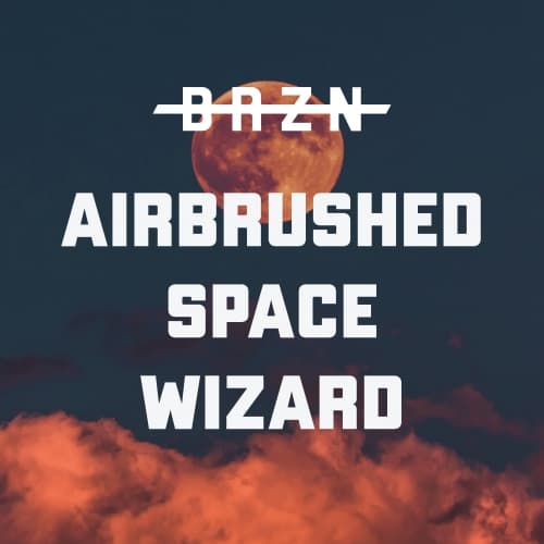 Airbrushed Space Wizard