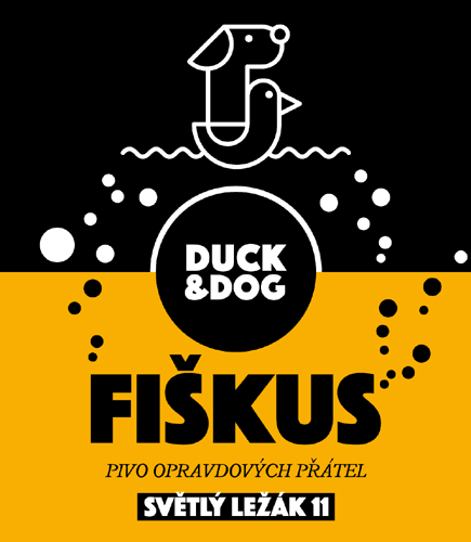Duck & Dog Fiškus – světlý ležák 11°