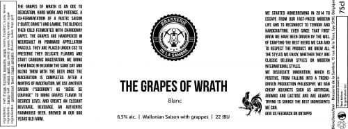 The Grapes of Wrath - Blanc