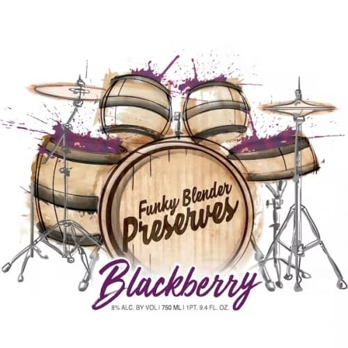 Funky Blender Preserves Blackberry (Triple Crown 2/22/19)