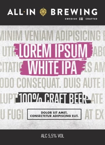 Lorem Ipsum White IPA