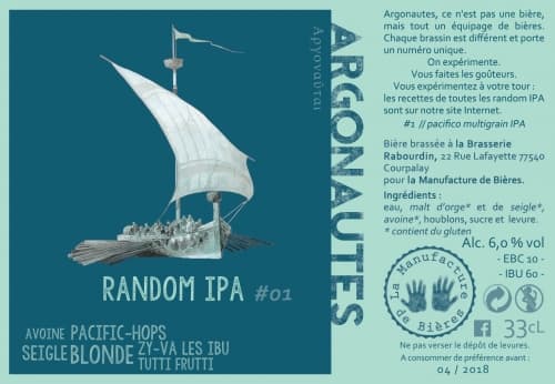 Argonautes #1 - Pacifico Multigrain IPA