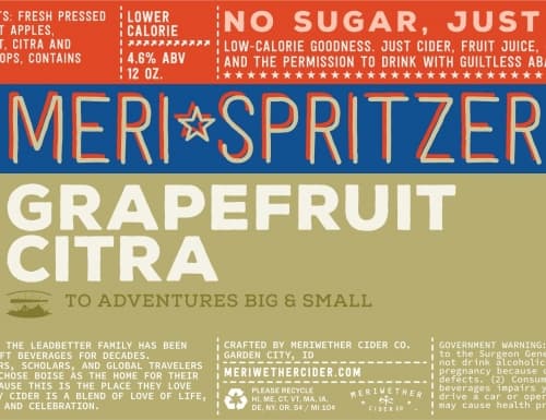 Meri Spritzer - Grapefruit Citra