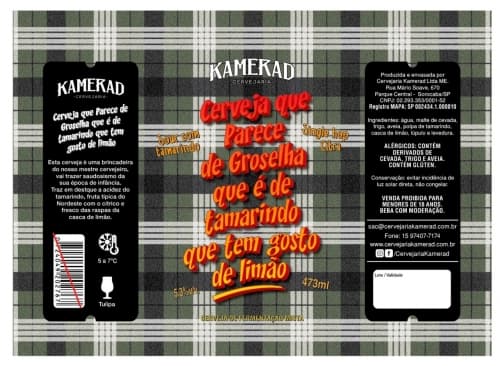 Cerveja que Parece de Groselha que é de Tamarindo que tem Gosto de Limão