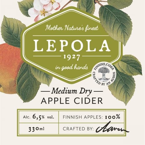Medium Dry Apple Cider